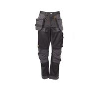 DeWalt Harrison Regular Fit Stretch Trouser Black/Grey 29" 32&qu 32" 29"