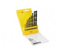 Dewalt Power Tools Hss-R Jobber Drill Bit Set Multi Colour (10 Piece: 1-10mm)