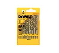Dewalt Power Tools Hss-R Jobber Drill Bit Set Multi Colour (Dt5922 13 Piece Set)