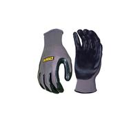 Dewalt Power Tools Nitrile Nylon Gloves - Large