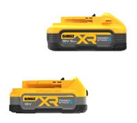 Dewalt Powerstack Battery Twin Pack - 1 X 5.0Ah Battery & 1 X 1.7Ah Battery