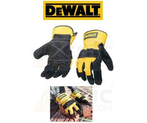 DeWalt Premium Leather Rigger Work/Site/Builders Gloves Size Large L/XL DPG41L