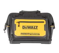 DEWALT PRO 16" Tool Bag - Heavy-duty tool bag with reinforced base multiple compartments and padded handles Ideal for professional tool storage and transport