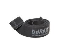DEWALT Pro Belt - Adjustable, Cut-to-Size Polyester Webbing with Black Buckle, Fits All DEWALT Trousers - PRO BELT BLACK GREY