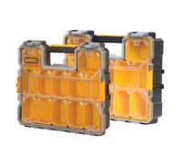 DeWalt Pro Organisers(1 x Deep 1 xShallow)IP53 Water Resistance Pack 2
