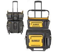 Dewalt Pro Rolling Wheeled Tool Bag Case Soft Storage Stackable + Tote Bag Ip54
