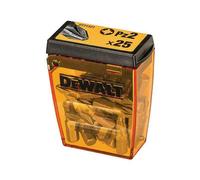 DEWALT Screwdriver PZ2 25 Piece Bit Set in Tic Tac Box, DT71521-QZ