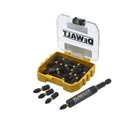 DeWalt PZ2 Torsion Extreme Impact Bits Pack of 25 & Free Magnetic Bit Holder