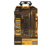 DEWALT Ratcheting Wrench Set, Metric, 8-Piece (DWMT74734),Silver