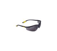 DeWalt Reinforcer Smoke Ploycarbon Safety Glasses - Black/Smoke, One Size