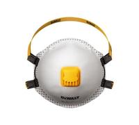 Dewalt 5 Pack FFP3 Disposable Particulate Respirator Dust Face Masks Adjustable