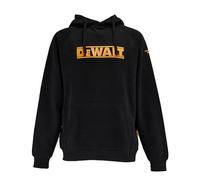 DEWALT Rexburg Men's Water Resistant, Cottonpoly, Heavy Duty, Work Hoodie, Black, XXL