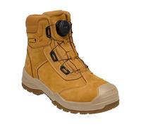 DEWALT Richardson Men's Nubuck Leather, Wide Fitting, BOA Fastener, Steel Toe Safety Work Boot, Honey, UK9