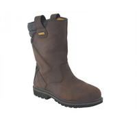 DeWalt Classic Rigger Safety Boots Brown Size 10
