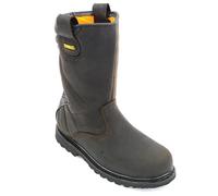 DeWALT Rigger Safety Boots Brown 8 UK Wide