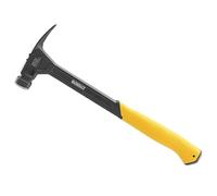 Dewalt Rip Claw Smooth Face Hammer 624g (22oz), one Piece Steel Construction and Thick, Heat Treated Steel Shaft for All Round jobsite Durability.