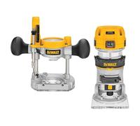 DEWALT Router Fixed/Plunge Base Kit, Variable Speed, 1.25-HP Max Torque (DWP611PK)