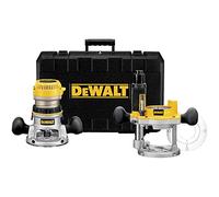 DEWALT Router Fixed/Plunge Base Kit, Variable Speed, 12-Amp, 2-1/4-HP (DW618PK)