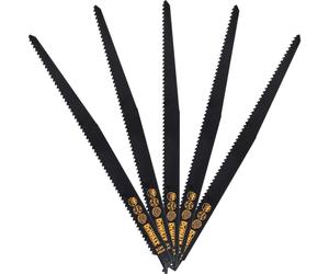 DeWalt S1344D Fine Plastic and Wood Reciprocating Sabre Saw Blades 305mm Pack of 5