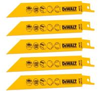 DeWalt S922EF Bi Metal Reciprocating Saw Blade 152mm Pack of 5
