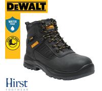 DeWalt Safety Boots Waterproof Douglas Steel Toe Black Work Boots 6 - 12 SRC S3