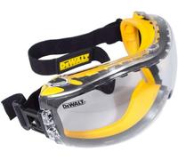 DEWALT DPG82-11D Concealer Clear Safety Goggles with Anti-Fog, Scratch Resistant