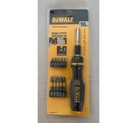 Dewalt Hand Tools DWHT68001-0 Full Fit Telescoping Multi-Bit Ratcheting Screwdriver + 10 Bits