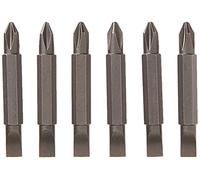 DEWALT Screwdriver Set, #2 Phillips/No. 8 Slotted Double Ended Bit, 6-Pack (DW2024B6)