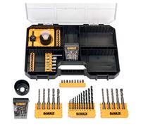 DeWalt Drill Bit Set, 102 Pcs w/ Drill & Screw Bits, Hole Cut, Fits TSTAK Drawer