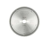 DEWALT Series 40 Circular Saw Blade 250 x 30mm x 80T TCG/Neg DEWDT4287QZ