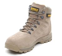 DEWALT Sharpsburg Men's Nubuck Leather, Lightweight, Steel Safety Toe, Work Boot, Stone, UK8 (EU42)