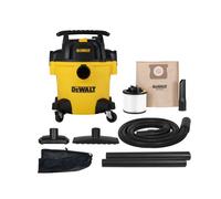 Dewalt Site Wet Dry Vacuum 20L Vac 240v Cleaner 1050w Disposable Bags Corded