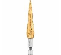 DEWALT Step Drill Bit, Impact Ready, 1/8-Inch-1/2-Inch (DWA1783IR)