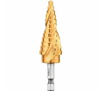 DEWALT Step Drill Bit, Impact Ready, 3/16-Inch-7/8-Inch (DWA1786IR)