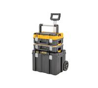 Dewalt DWST83411-1 TStak 2.0 Tower Rolling Mobile Tool Storage Boxes + Tote Tray