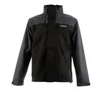 Dewalt Hybrid Black & Charcoal Grey Waterproof Jacket Large
