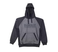 Dewalt Stratford Grey/black Polycotton Hooded Hoodie Sweatshirt Jumper
