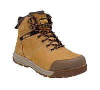 DEWALT Summit S3 Mens Nubuck Steel Toe Cap Composite Midsole Work Safety Ankle Boots (Honey, UK Footwear Size System, Adult, Men, Numeric, Medium, 8)