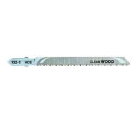 DeWalt DT2053QZ Jigsaw Blades for Wood T-Shank HCS T101BR (Pack of 5), DEWDT2053QZ