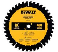 DEWALT Table Saw Blade, 10", 40 Tooth, with Fine Finish, Ultra Sharp Carbide (DWA11040)