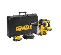 DeWalt TASSELLATORI SDS Plus 18V BRUSHLESS 24 mm + SISTEMA ESTRAZIONE POLVERI