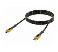 Dewalt Telecoms Reinforced Charging Cable Multi Colour (Usb C To Usb C, 3M (10Ft))