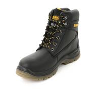 DEWALT Titanium Mens Safety Boot | Steel Toe Cap | Waterproof Leather | Black | Size 7