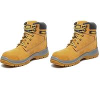 DEWALT Titanium Men's Waterproof, Leather, Steel Safety Toe Work Boot