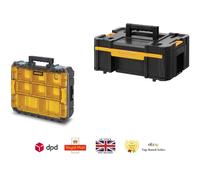 DEWALT Tool Storage Box with Drawer +Organiser DWST1-70705 T-Stak III DWST83497.