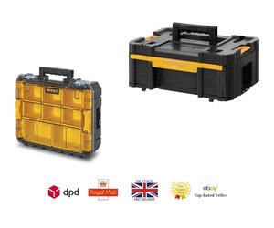 DEWALT Tool Storage Box with Drawer +Organiser DWST1-70705 T-Stak III DWST83497.