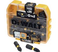 DeWalt DT70555T-QZ Set of 25 Impact Torsion Bits Ph2Â 25Â mm