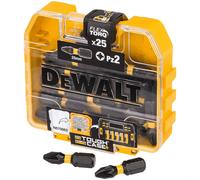 DeWalt Tough Case Flex Torq Pozi Screwdriver Bits PZ2 25mm Pack of 25