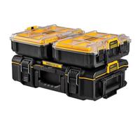 Dewalt Tough System 2.0 Ds166 Stackable Toolbox Case 2X 1/2 Width Deep Organiser