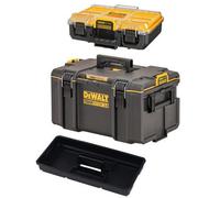 Dewalt Tough System 2.0 Ds300 Stackable Toolbox Case + 1/2 Width Deep Organiser